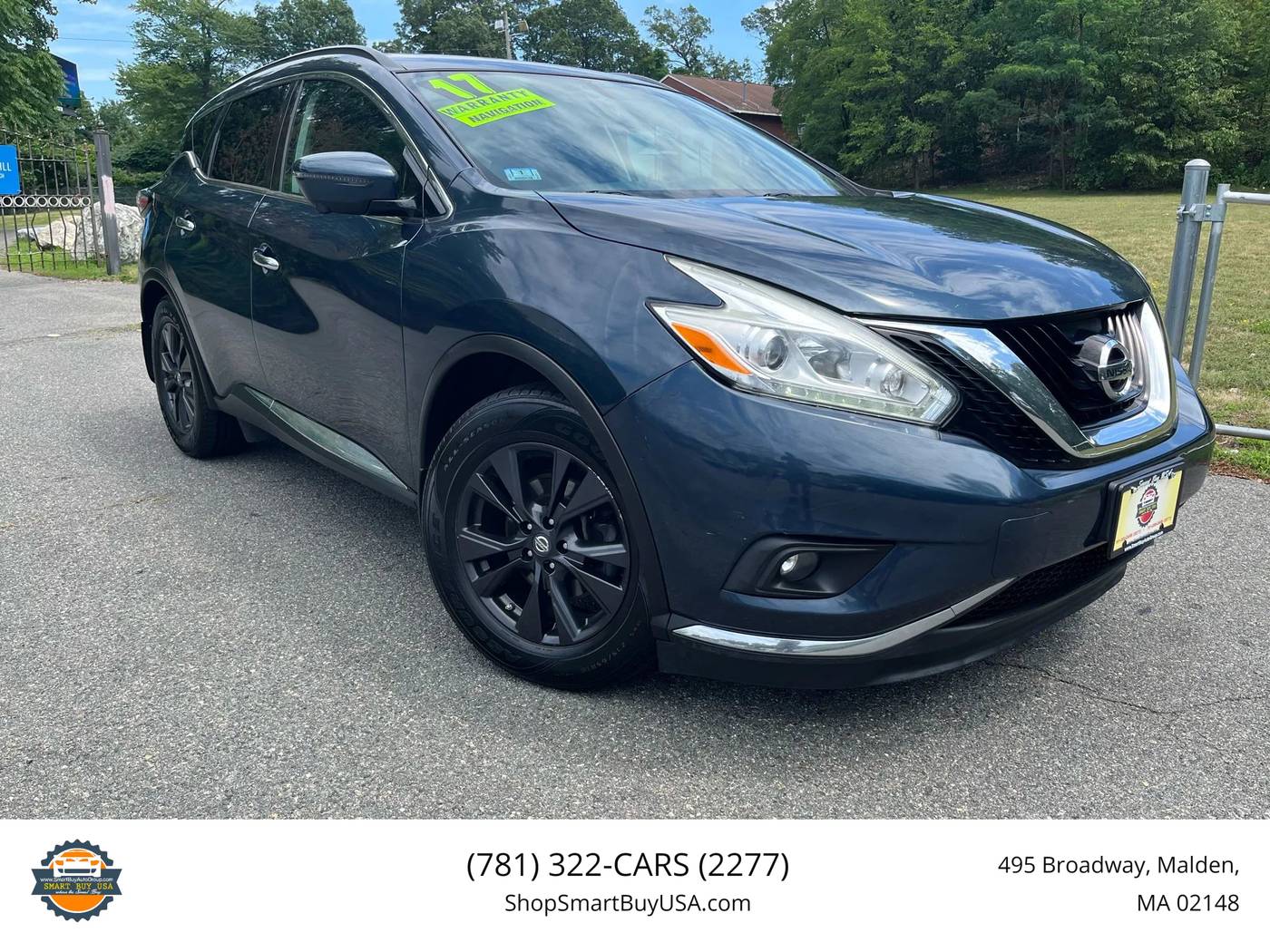 2017 Nissan Murano SV — SUV — 96,815 mi — Malden, MA