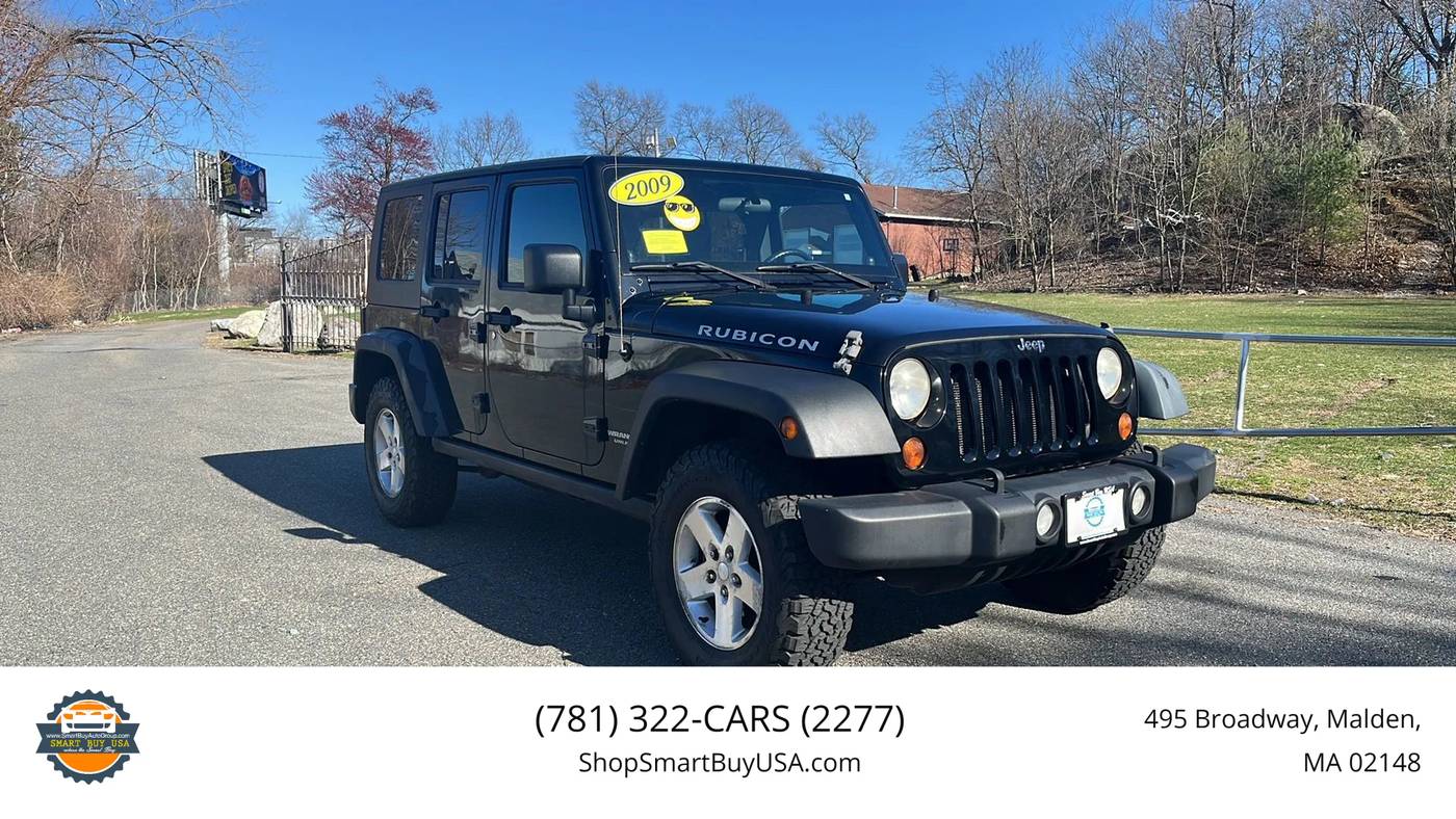 2009 Jeep Wrangler Rubicon — SUV — 154,392 mi — Malden, MA