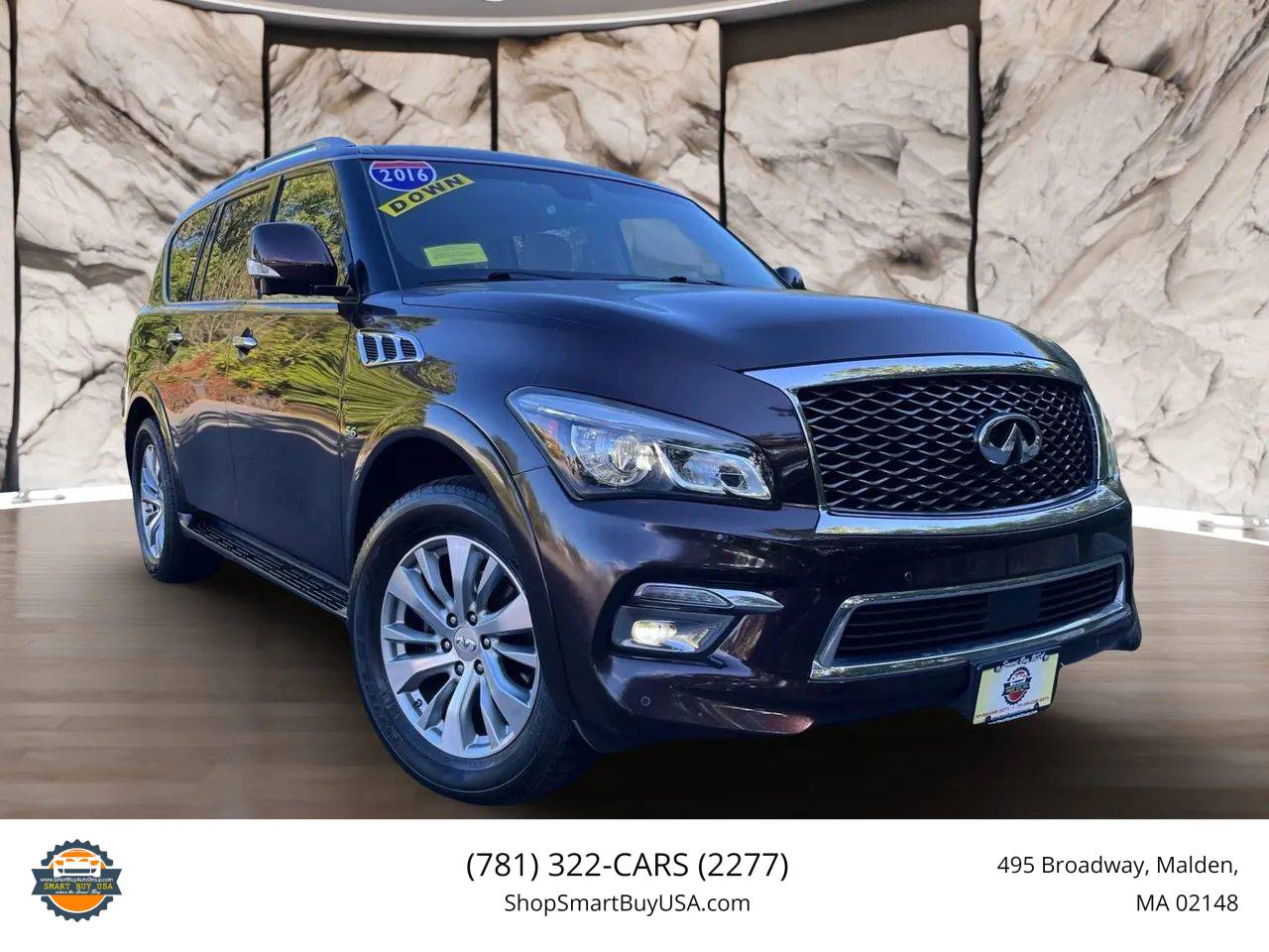 2016 INFINITI QX80 Standard — SUV — 115,073 mi — Malden, MA
