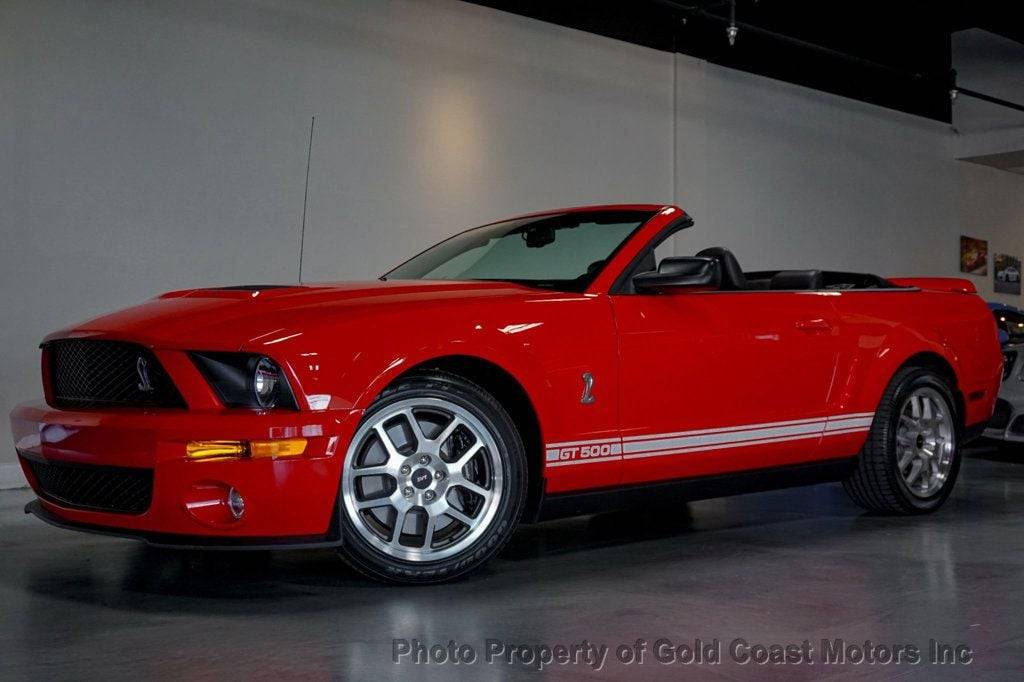 2007 Ford Mustang Shelby GT500 — Convertible — 7,598 mi — Naperville, IL