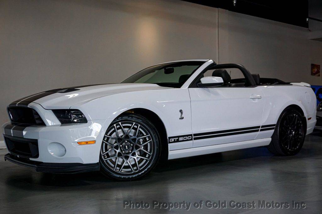 2014 Ford Mustang Shelby GT500 — Convertible — 1,218 mi — Naperville, IL