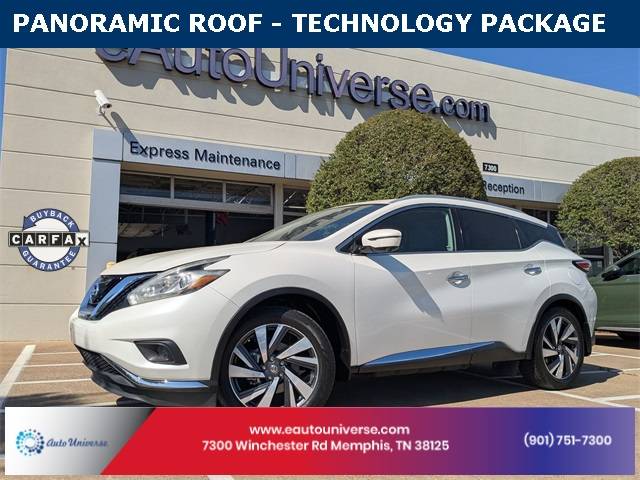 2017 Nissan Murano Platinum — SUV — 54,068 mi — Memphis, TN