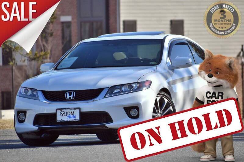 2013 Honda Accord EX-L V6 — Coupe — 111,689 mi — Fredericksburg, VA