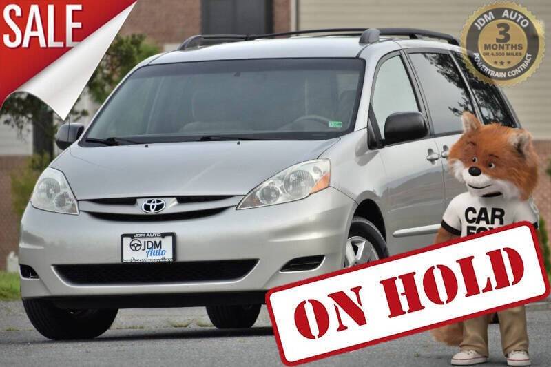2007 Toyota Sienna LE — Minivan — 145,535 mi — Fredericksburg, VA