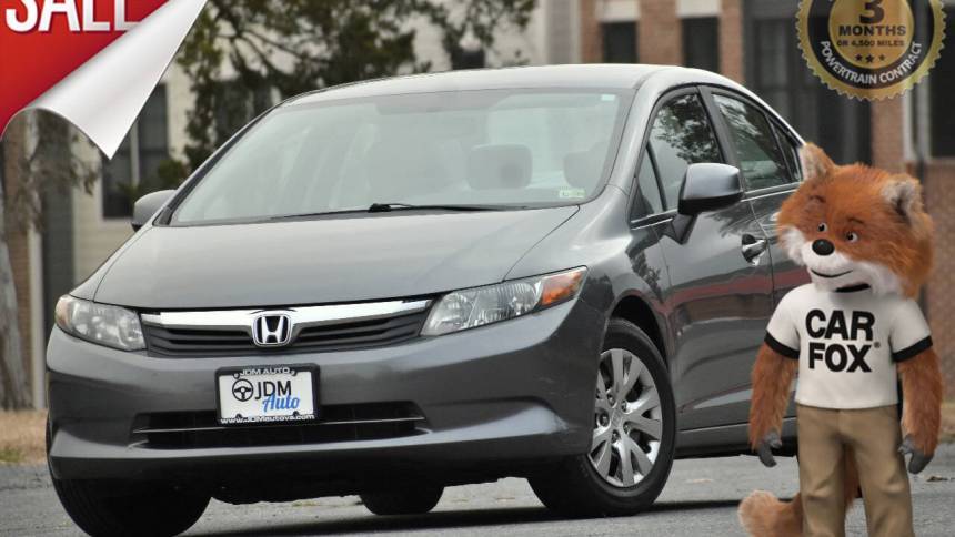 2012 Honda Civic LX — Sedan — 141,957 mi — Fredericksburg, VA