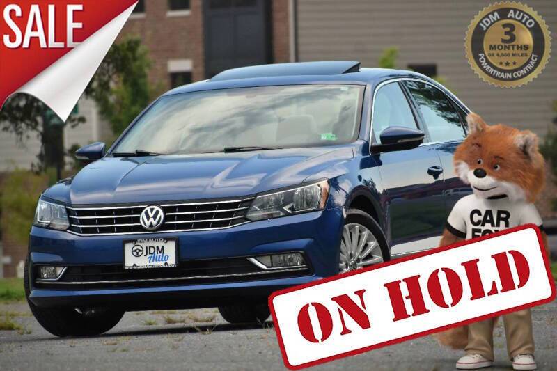 2016 Volkswagen Passat 1.8T SE — Sedan — 104,142 mi — Fredericksburg, VA