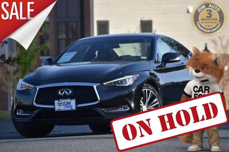 2017 INFINITI Q60 2.0t Premium — Coupe — 79,991 mi — Fredericksburg, VA