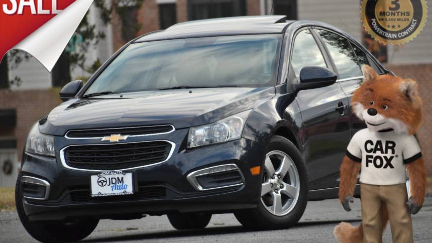 2015 Chevrolet Cruze 1LT — Sedan — 125,087 mi — Fredericksburg, VA