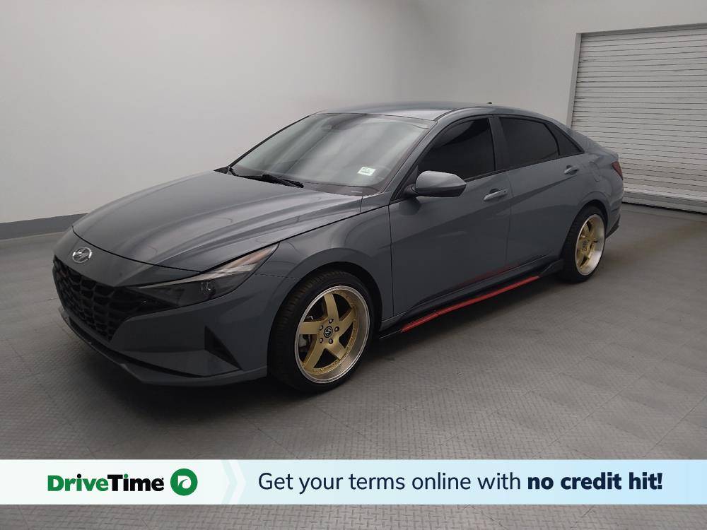 2023 Hyundai Elantra Hybrid Blue — Sedan — 37,065 mi — Denver, CO
