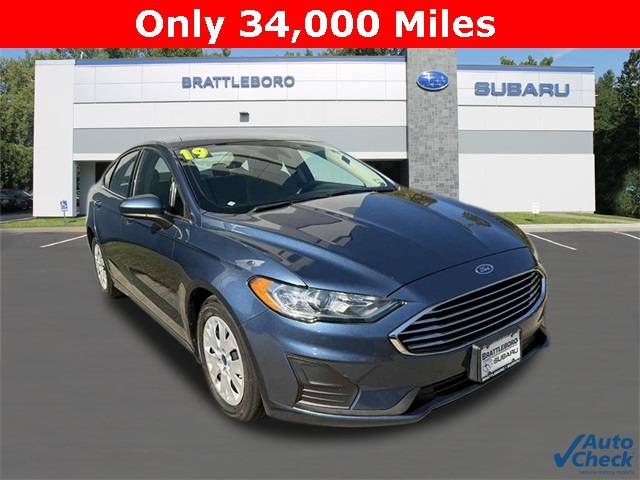 2019 Ford Fusion S — Sedan — 34,885 mi — Brattleboro, VT