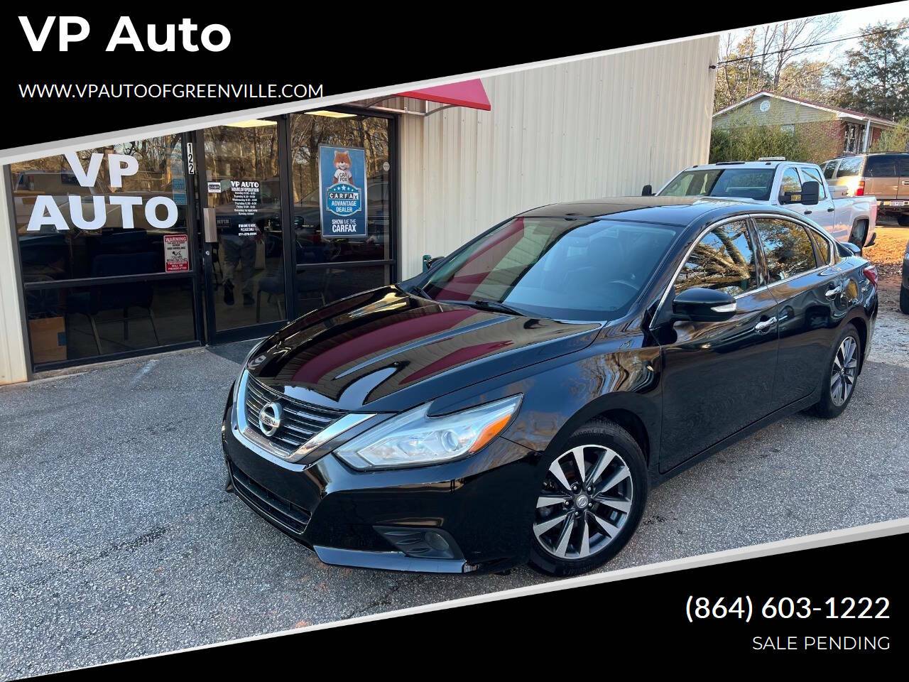 2016 Nissan Altima 2.5 SL — Sedan — 115,816 mi — Greenville, SC