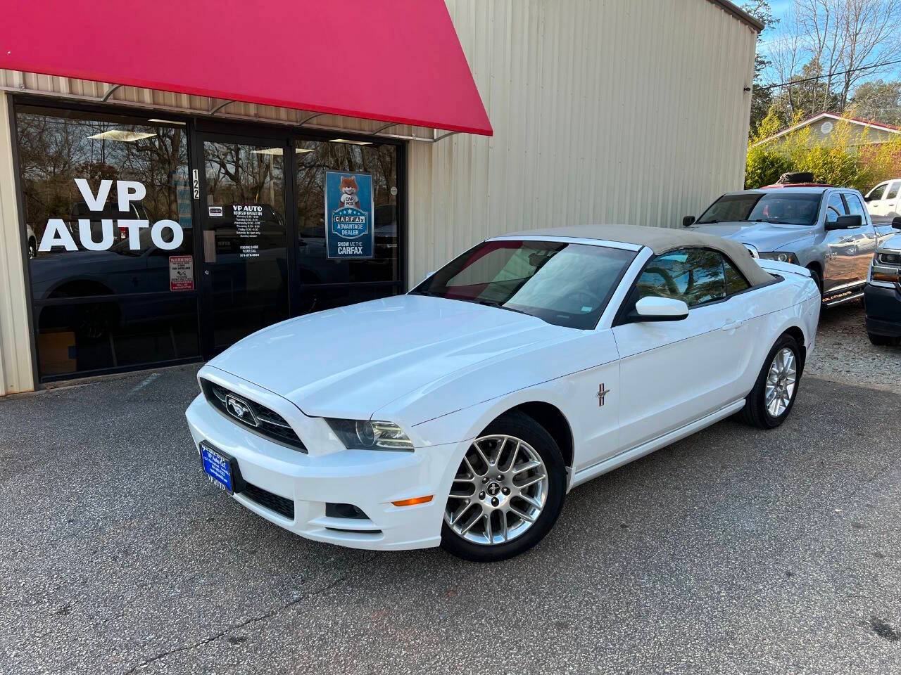 2014 Ford Mustang V6 Premium — Convertible — 96,479 mi — Greenville, SC