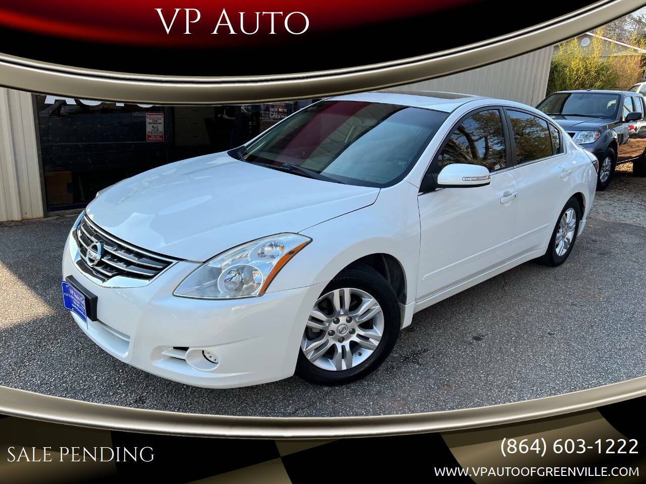 2012 Nissan Altima 2.5 SL — Sedan — 101,601 mi — Greenville, SC