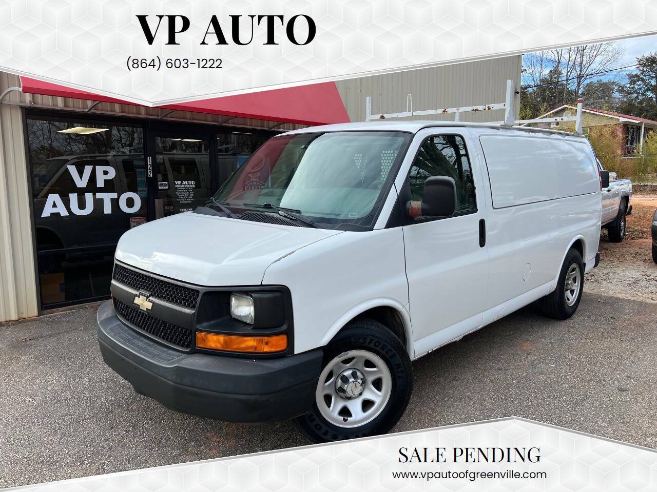 2010 Chevrolet Express Cargo Van Base — Cargo Van — 134,892 mi — Greenville, SC