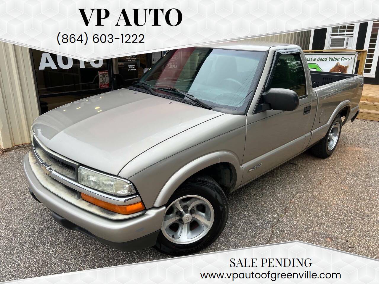 2002 Chevrolet S-10 LS — Pickup Truck — 132,046 mi — Greenville, SC