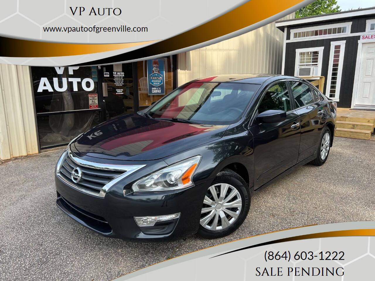 2015 Nissan Altima 2.5 S — Sedan — 133,014 mi — Greenville, SC
