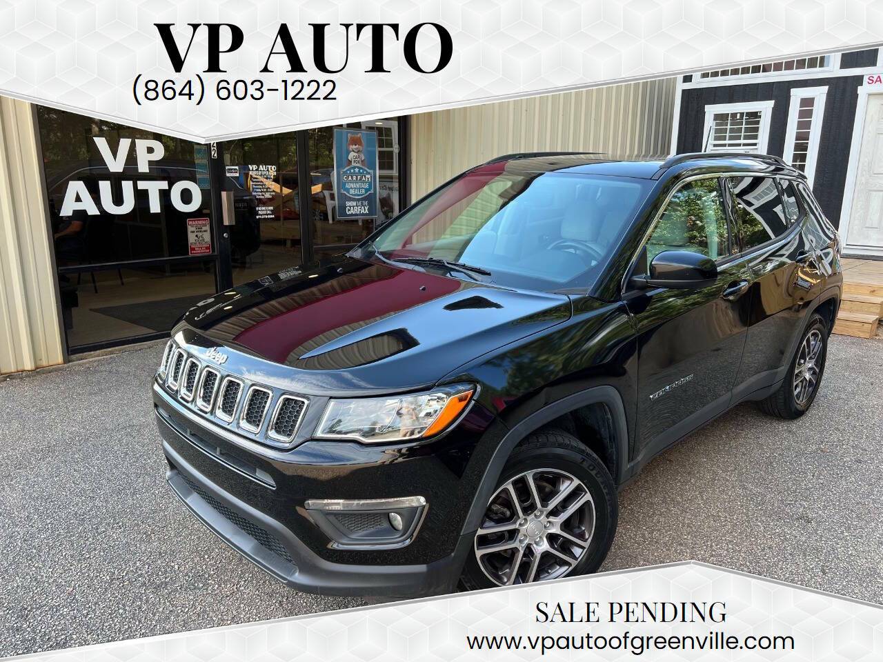 2018 Jeep Compass Latitude — SUV — 129,086 mi — Greenville, SC