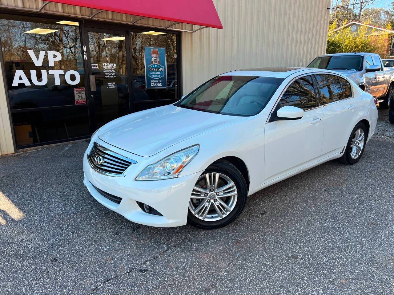 2011 INFINITI G G37 — Sedan — 121,493 mi — Greenville, SC