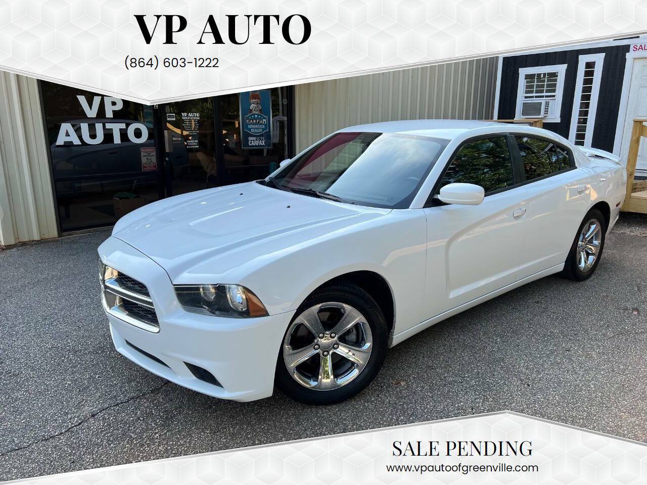 2012 Dodge Charger SXT — Sedan — 131,469 mi — Greenville, SC