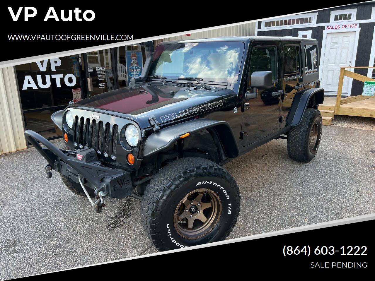 2011 Jeep Wrangler Rubicon — SUV — 165,370 mi — Greenville, SC
