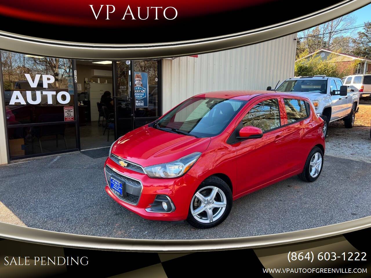 2017 Chevrolet Spark 1LT — Hatchback — 113,215 mi — Greenville, SC