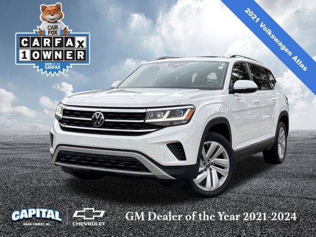 2021 Volkswagen Atlas SEL — SUV — 47,661 mi — Wake Forest, NC