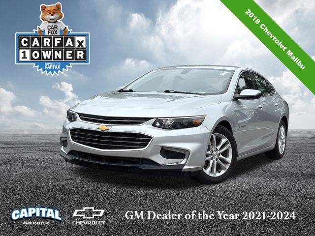2018 Chevrolet Malibu LT — Sedan — 61,205 mi — Wake Forest, NC