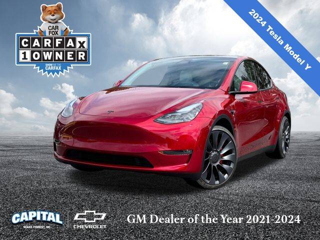 2024 Tesla Model Y Performance — SUV — 1,644 mi — Wake Forest, NC