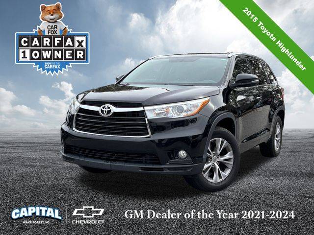 2015 Toyota Highlander XLE — SUV — 104,649 mi — Wake Forest, NC