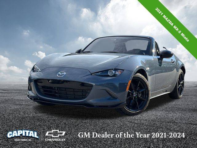 2021 Mazda MX-5 Miata Club — Convertible — 12,858 mi — Wake Forest, NC