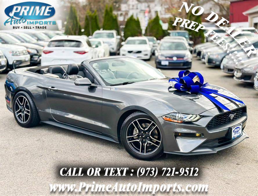 2018 Ford Mustang EcoBoost — Convertible — 87,904 mi — Riverdale, NJ