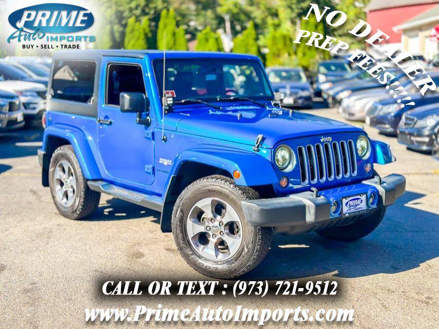 2016 Jeep Wrangler Sahara — SUV — 102,220 mi — Riverdale, NJ
