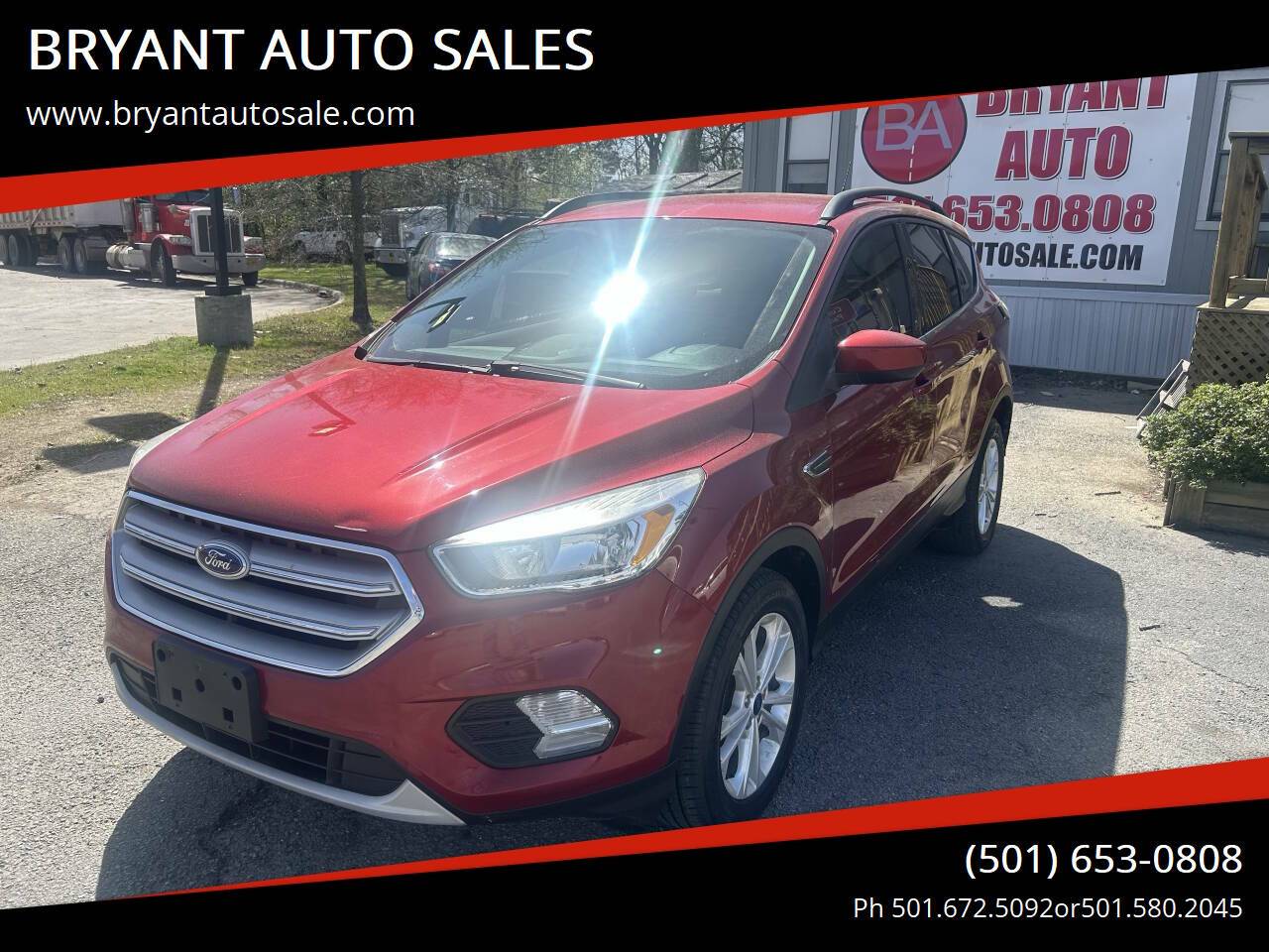 2018 Ford Escape SE — SUV — 76,290 mi — Bryant, AR