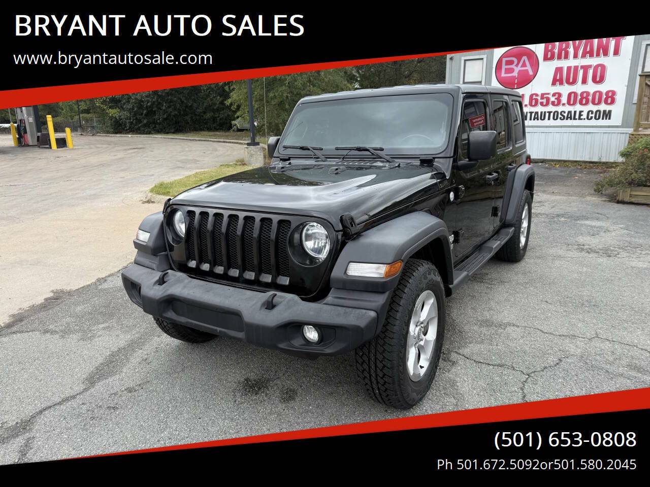 2020 Jeep Wrangler Sport S — SUV — 104,589 mi — Bryant, AR