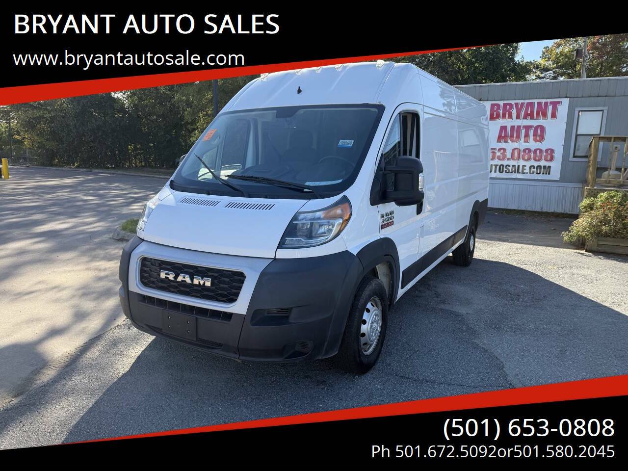 2021 Ram ProMaster Cargo Van 3500 — Cargo Van — 48,169 mi — Bryant, AR
