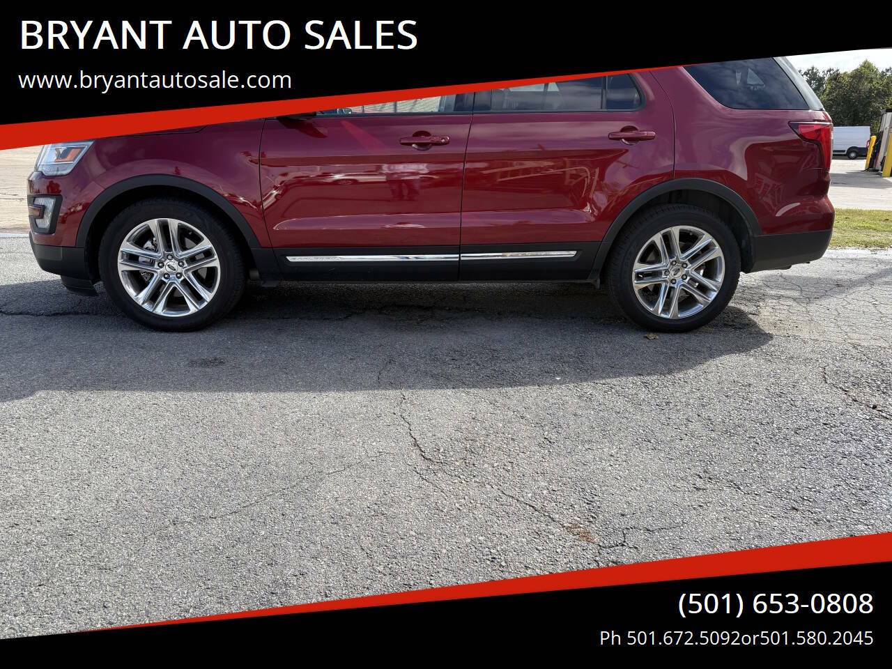 2016 Ford Explorer XLT — SUV — 33,690 mi — Bryant, AR
