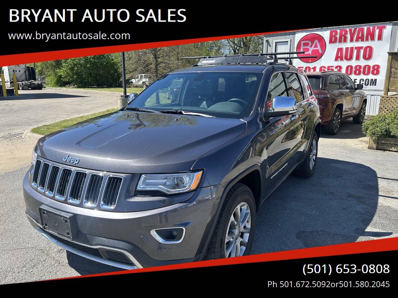 2015 Jeep Grand Cherokee Limited — SUV — 81,237 mi — Bryant, AR