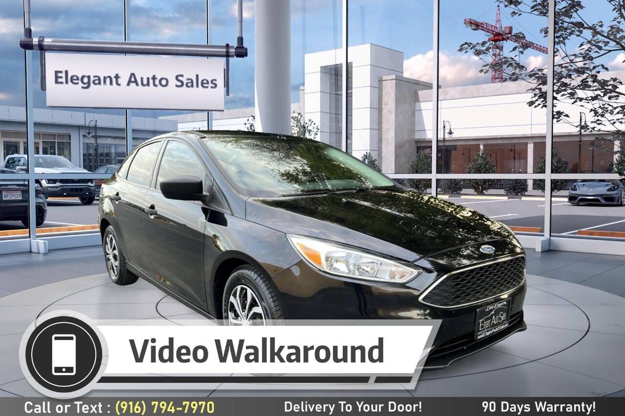 2018 Ford Focus S — Sedan — 65,060 mi — Rancho Cordova, CA