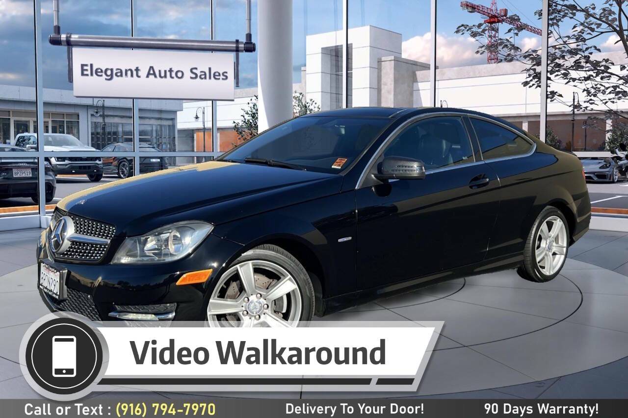 2012 Mercedes-Benz C-Class C 250 — Coupe — 95,808 mi — Rancho Cordova, CA