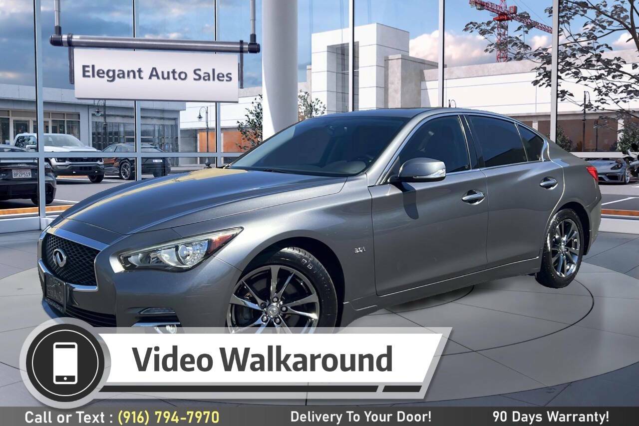 2017 INFINITI Q50 3.0t Signature Ed. — Sedan — 81,778 mi — Rancho Cordova, CA