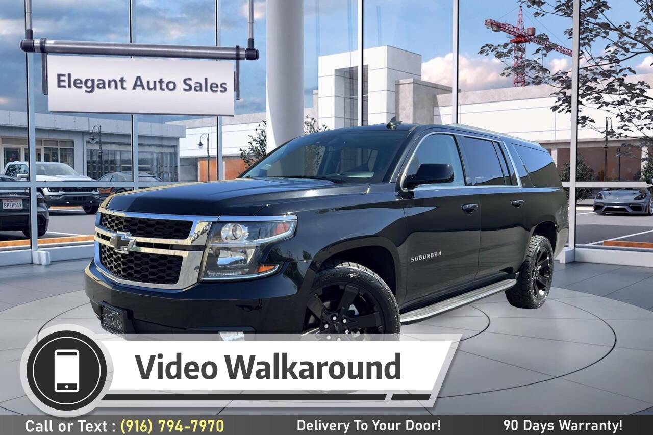 2017 Chevrolet Suburban LT — SUV — 85,329 mi — Rancho Cordova, CA