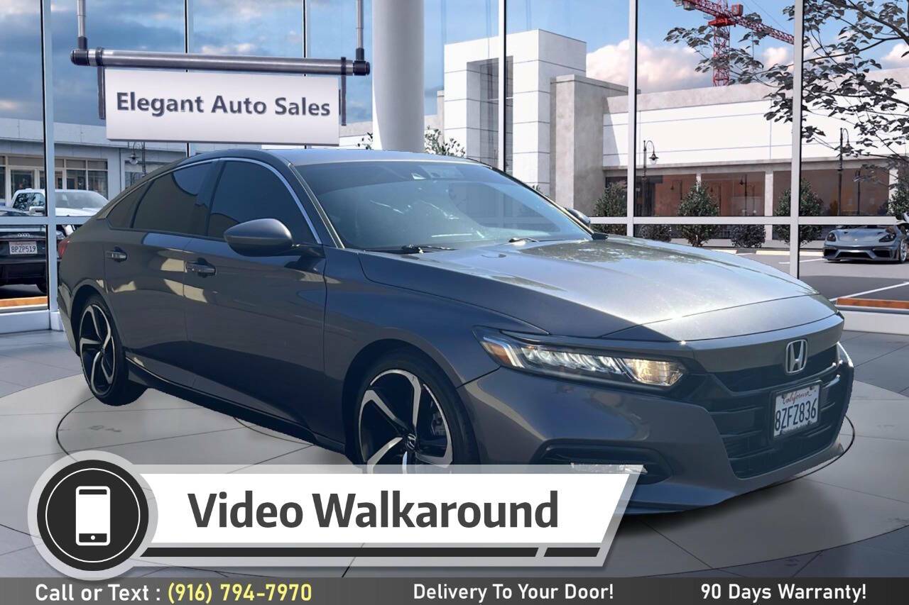 2019 Honda Accord Sport — Sedan — 105,140 mi — Rancho Cordova, CA