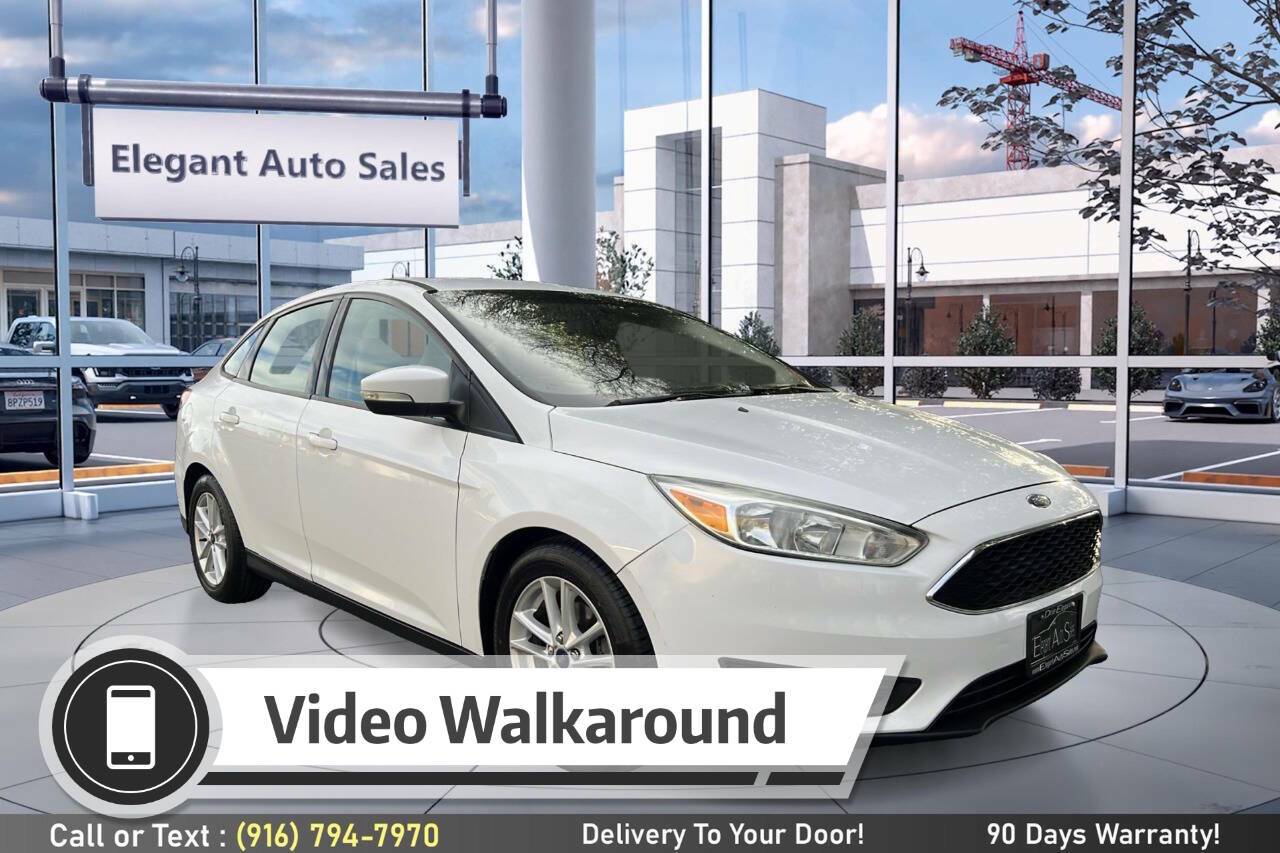 2016 Ford Focus SE — Sedan — 105,448 mi — Rancho Cordova, CA