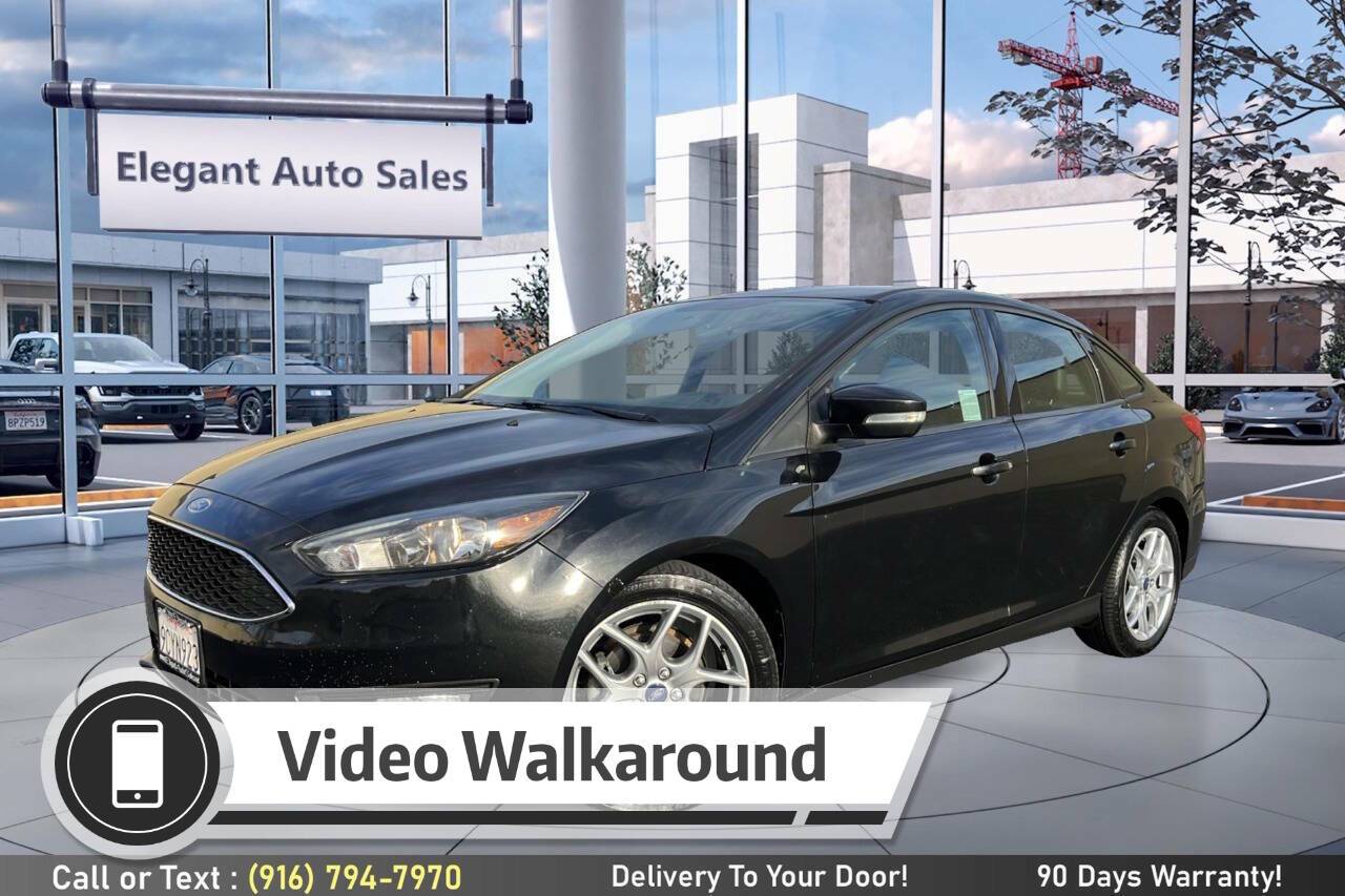 2015 Ford Focus SE — Sedan — 101,288 mi — Rancho Cordova, CA