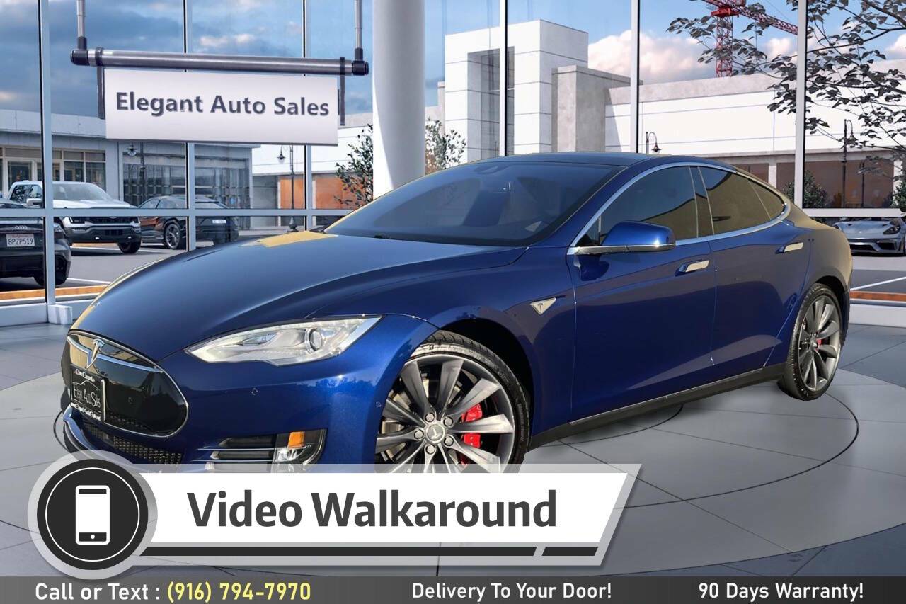2015 Tesla Model S P85D — Hatchback — 110,138 mi — Rancho Cordova, CA