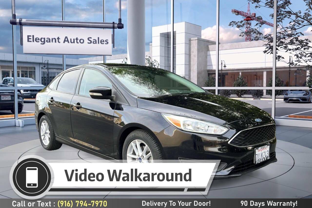 2016 Ford Focus SE — Sedan — 77,759 mi — Rancho Cordova, CA