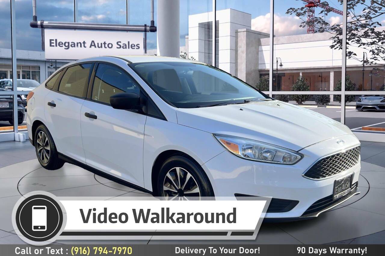 2016 Ford Focus S — Sedan — 87,456 mi — Rancho Cordova, CA