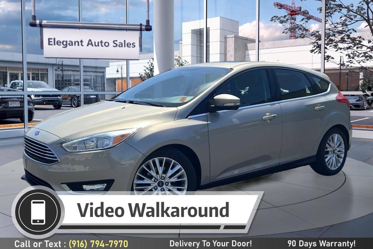 2015 Ford Focus Titanium — Hatchback — 87,426 mi — Rancho Cordova, CA