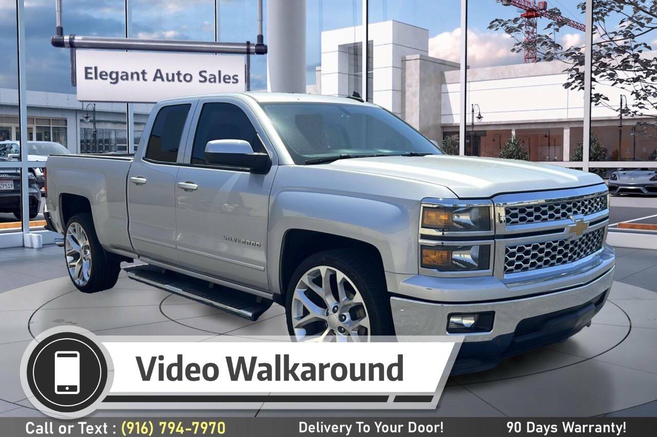 2015 Chevrolet Silverado 1500 LT — Pickup Truck — 103,783 mi — Rancho Cordova, CA