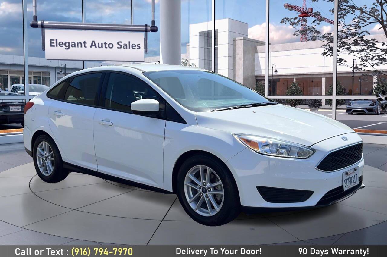 2018 Ford Focus SE — Sedan — 84,708 mi — Rancho Cordova, CA